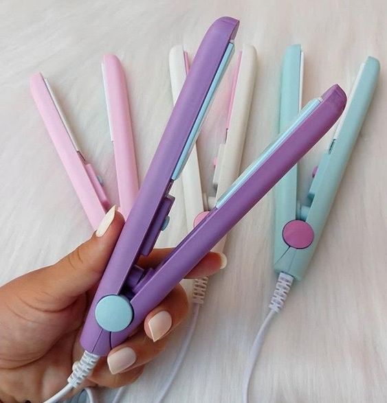 Mini hair straightener – Mini placă pentru îndreptat părul slider