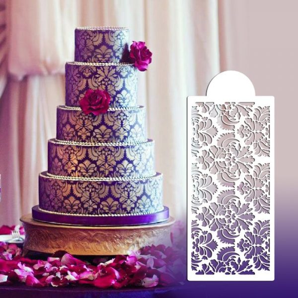 Cake decor stencils – Șabloane pentru decorare tort (10 bucăți) slider