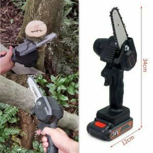 Mini wireless chainsaw – Mini-ferăstrău fără fir 03