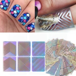 Nailart – Șabloane pentru unghii (144 bucăți) 03