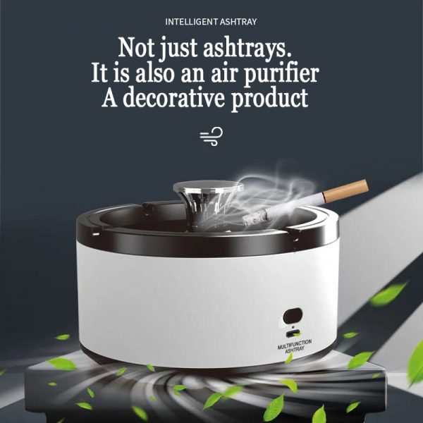 Air purifying ashtray – Scrumiera purificatoare de aer slider