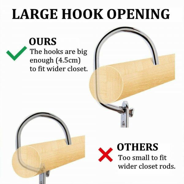 Smart Hanger – Cuier inteligent pentru 18 de haine (3 bucăți) slider