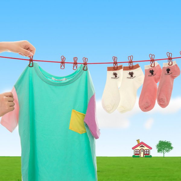 Stretchy Clothesline – Linie flexibilă pentru uscarea hainelor slider