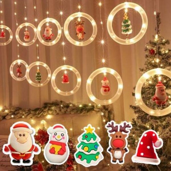 CHRISTMAS RINGS- Inele LED de Craciun slider