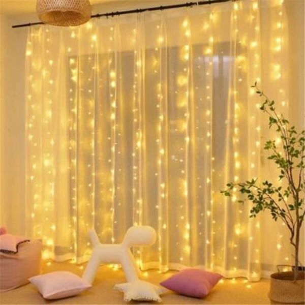 LED CURTAIN – Lumini LED 3D sub forma unei perdele