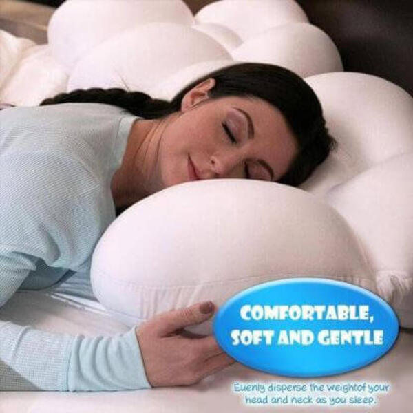 SOFT SLEEP PILLOW – Perna anatomica cu umplutura moale