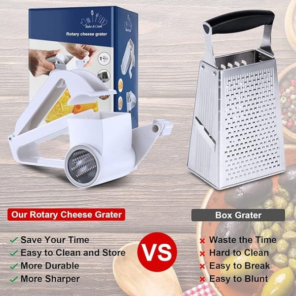 Râșniță pentru brânză 2 în 1 – CHEESE GRATER 03